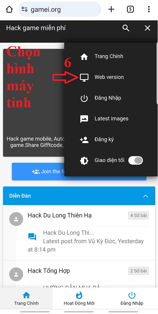 HƯỚNG DẪN CÁCH LIKE VÀ SHARE WEB ĐỂ NHẬN LINK TẢI BẢN HACK MIỄN PHÍ Untitled6