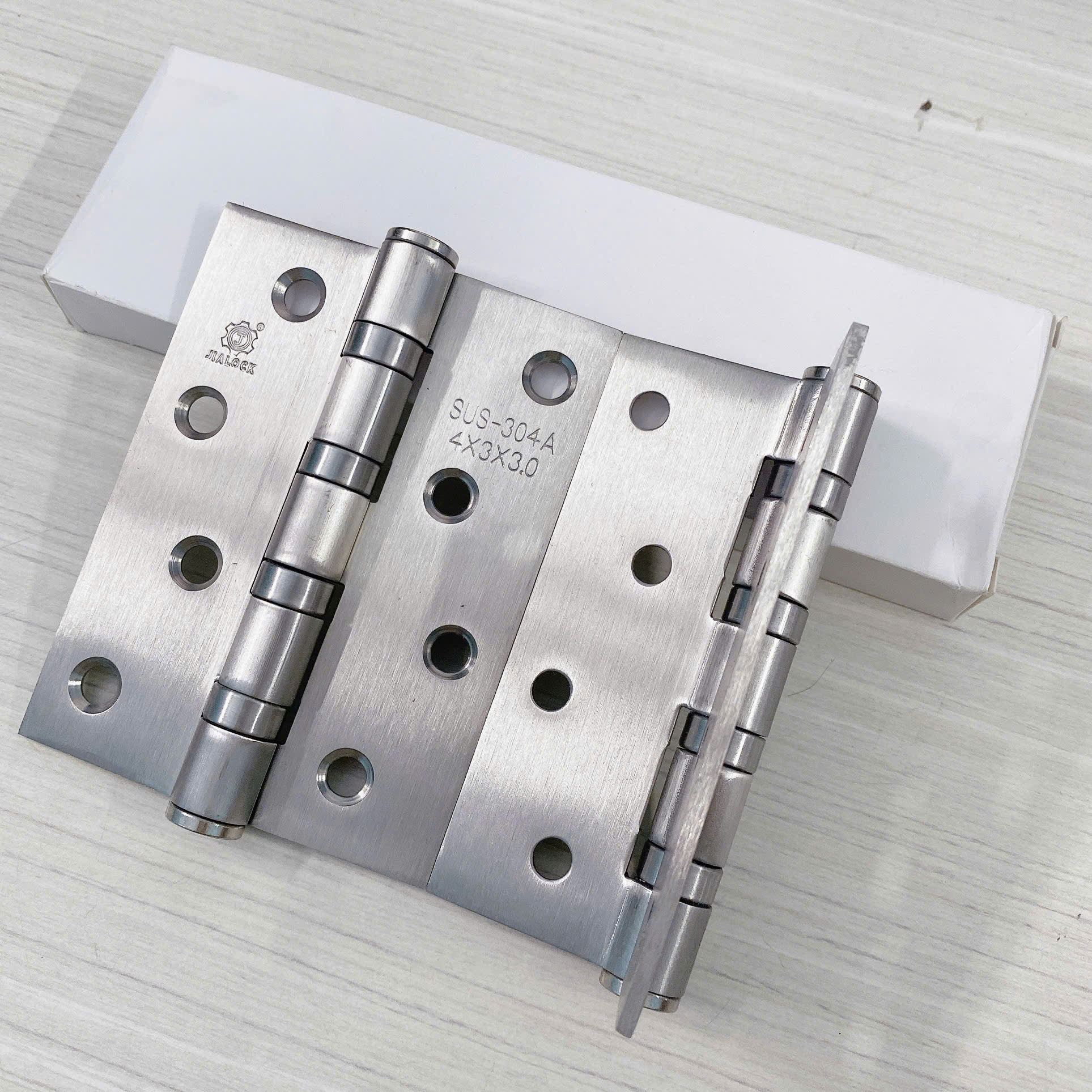 Bản Lề Lá Inox 201 Dài 1 Tấc – Chống Gỉ, Độ Bền Cao – Giá Tốt Chỉ Từ 1x.000đ